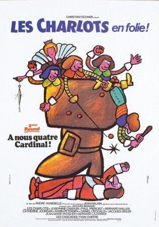 Четверо против кардинала (1974) /Les Charlots en folie: A nous quatre Cardinal!