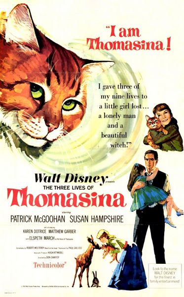 Три жизни Томасины (1963) /The Three Lives of Thomasina