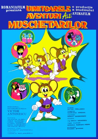 Потрясающие приключения мышкетеров (1987) /Uimitoarele Aventuri ale Muschetarilor