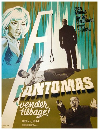 Фантомас разбушевался (1965)/ Fantomas se dechaine